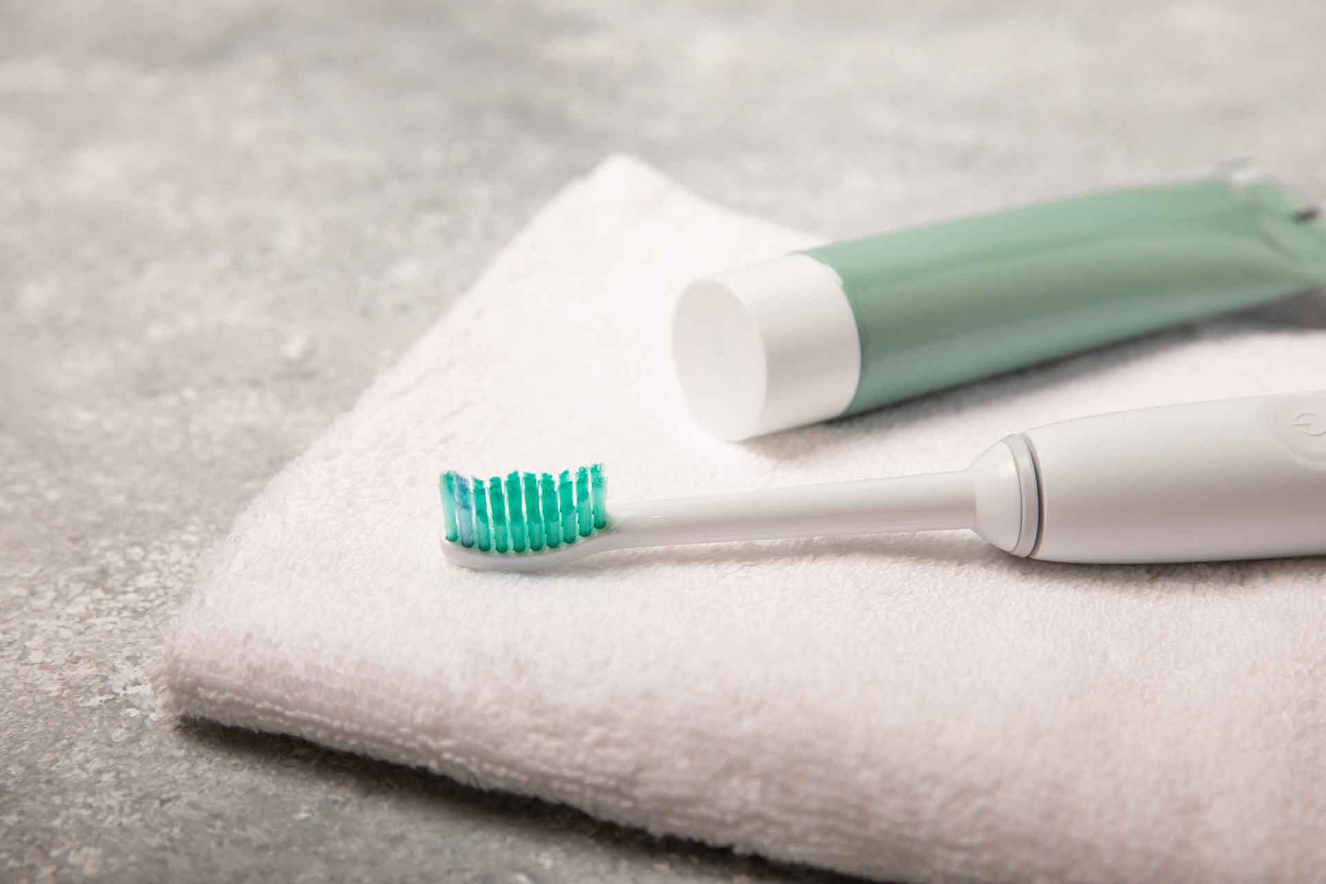 Zähneputzen als Teil der häuslichen Mundhygiene